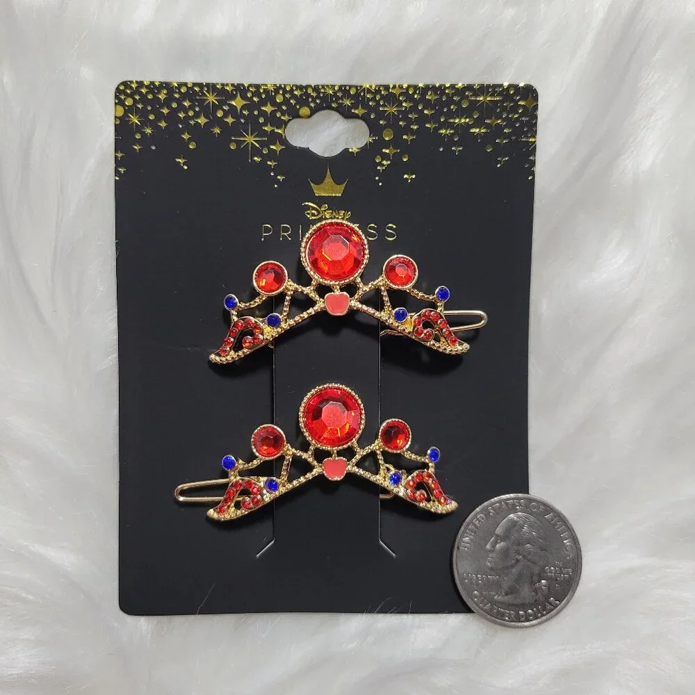 Disney Snow White Crown Barrette Set
